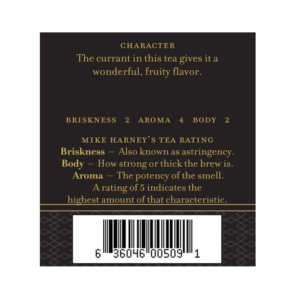 Harney & Sons Black Currant Loose Leaf Black Tea Tin, 4 oz