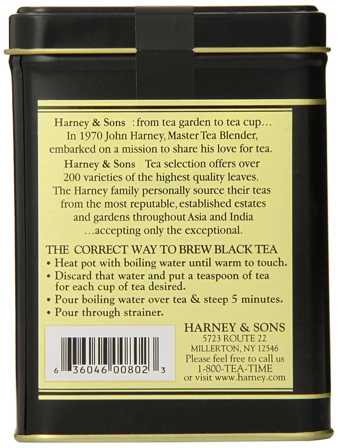 Harney & Sons Earl Grey, 8 oz Loose Leaf Tea