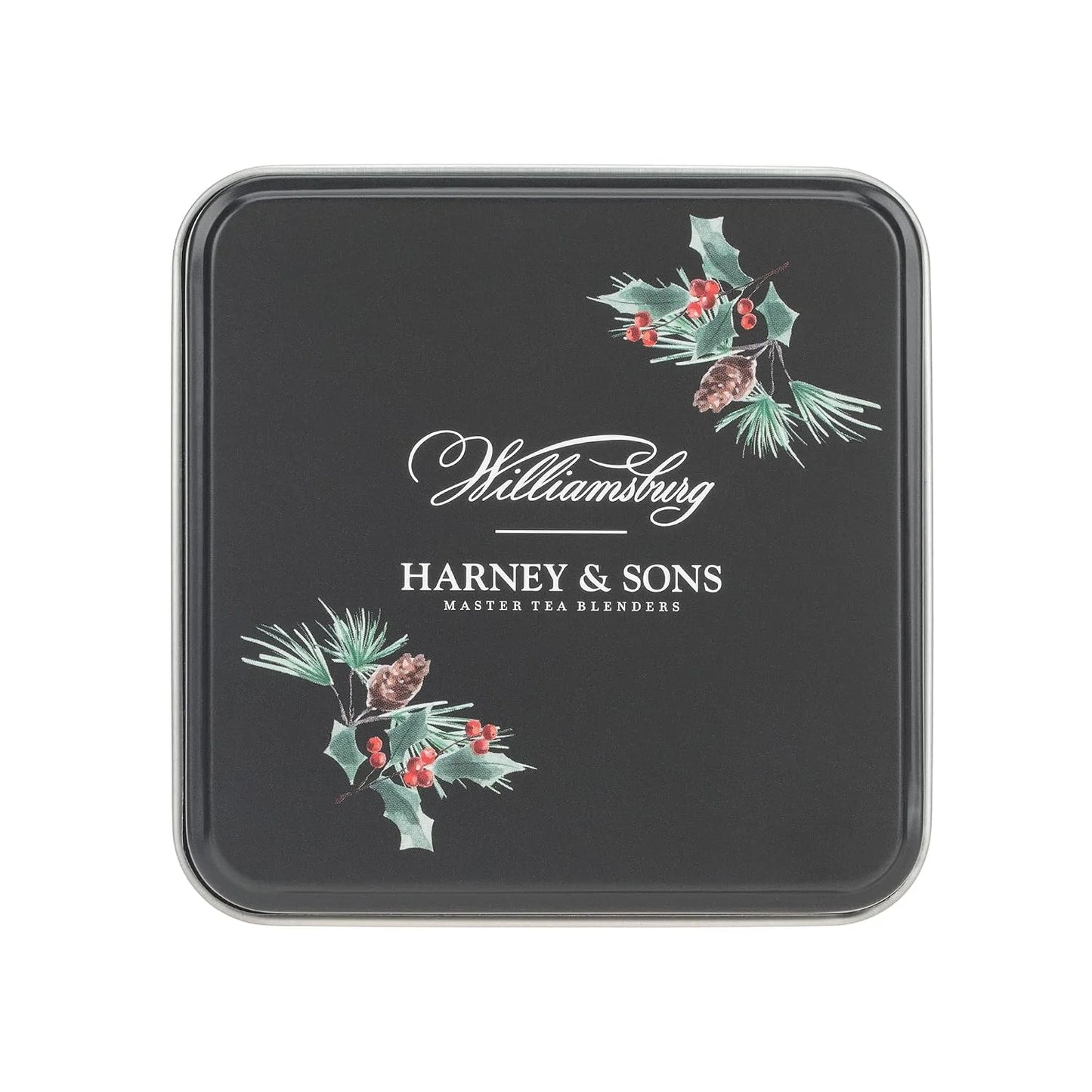 Harney & Sons Holiday Heritage Colonial Williamsburg Blend | Black Tea with Warm Apple, Cinnamon, and Orange Peel,20 Count (Pack of 1)