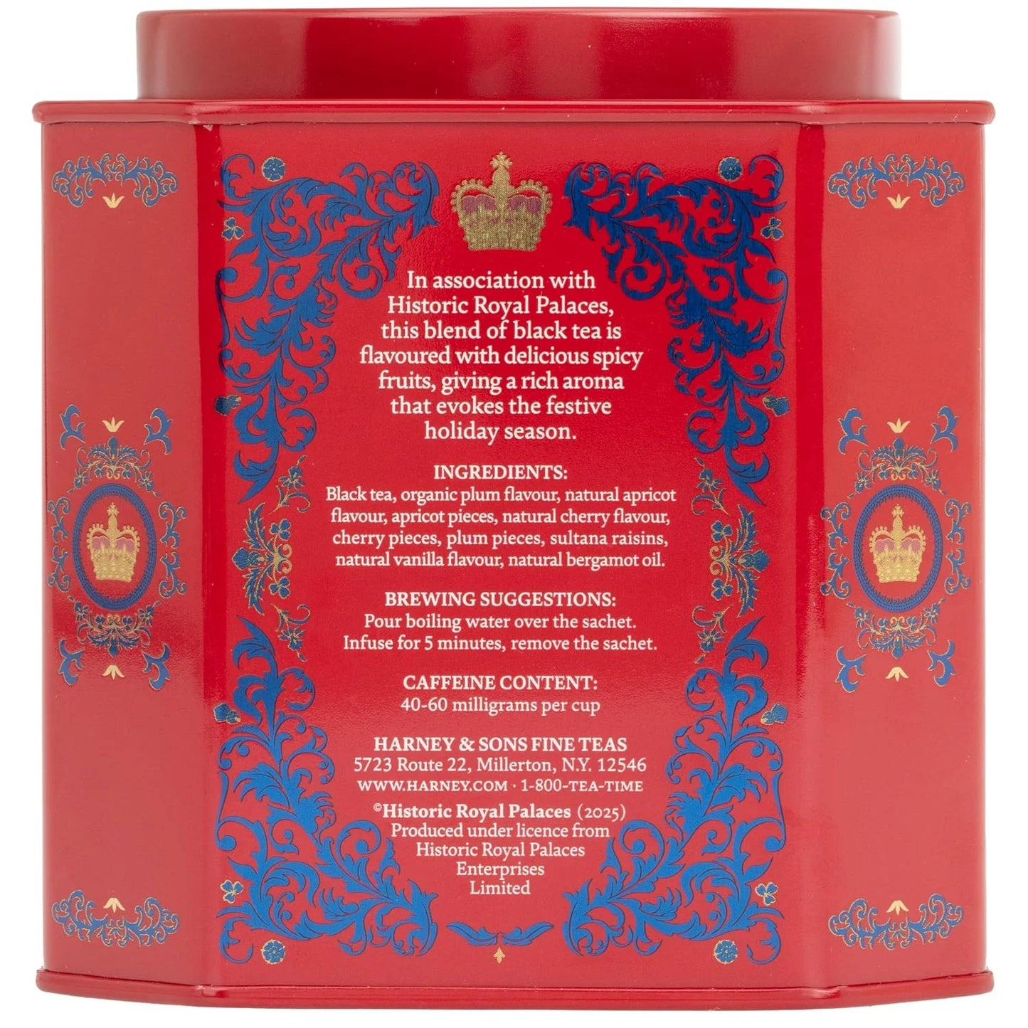 Harney & Sons Royal Holiday Black Tea, 30 Pyramid Sachets
