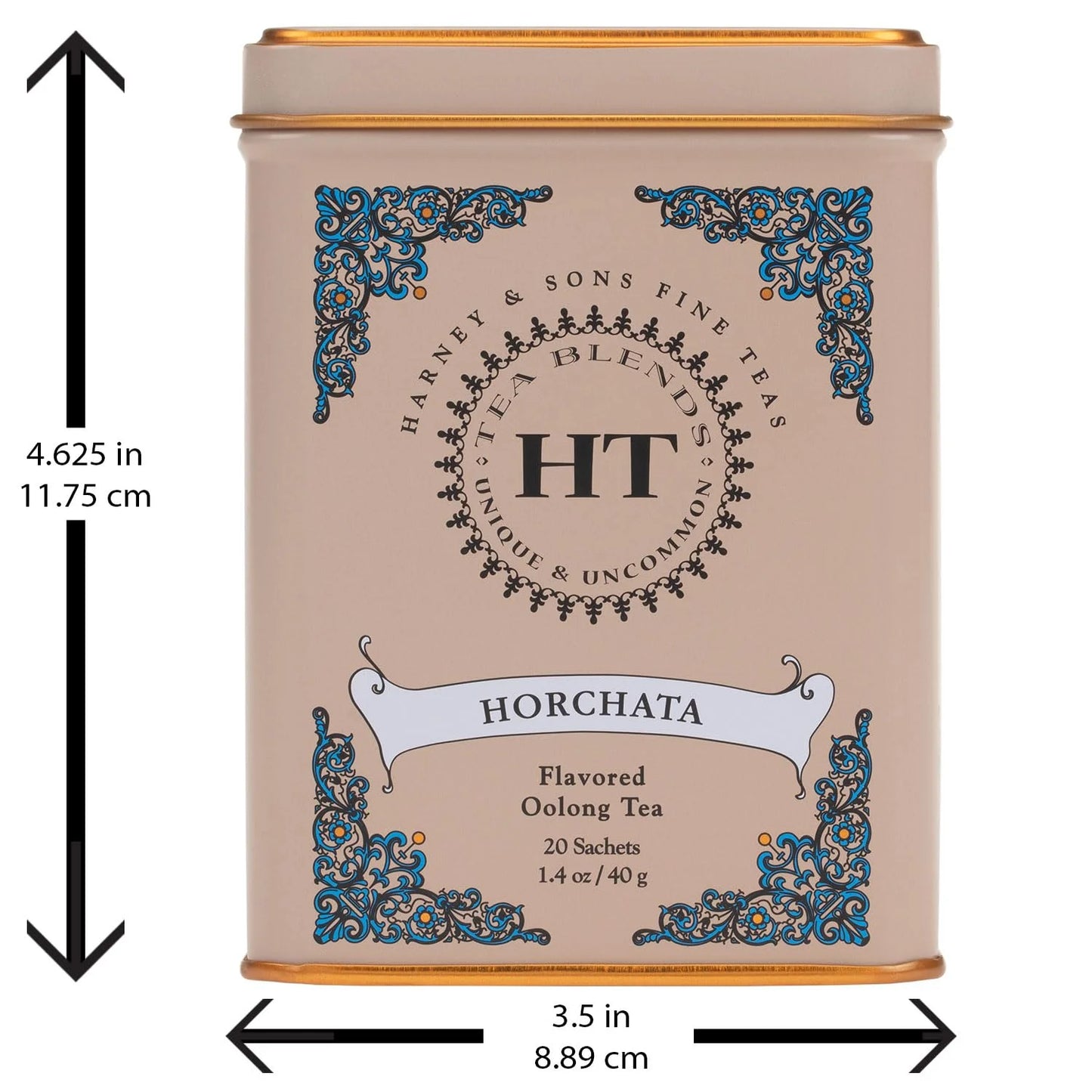 Harney & Sons HT Horchata Oolong Tea, 20 Sachets in Tin