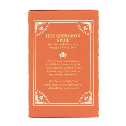 Harney & Sons Hot Cinnamon Spice Black Tea Bags, 40 Count