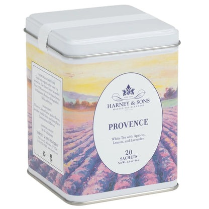 Harney & Sons Provence White Tea, 20 Sachets in Tin
