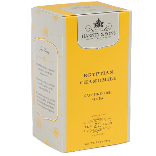Harney & Sons Egyptian Chamomile Herbal Tea Bags, 20 Count