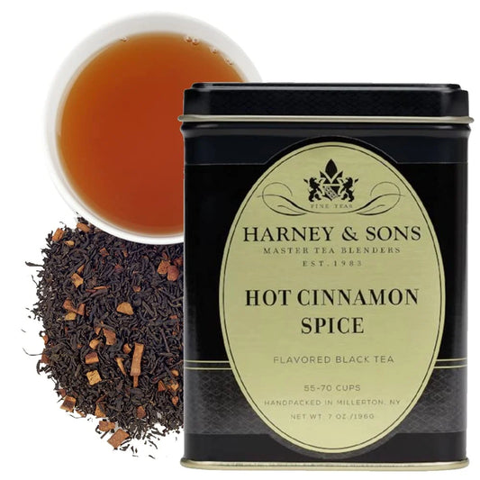 Harney & Sons Hot Cinnamon Spice Black Tea, Loose Leaf, 7 oz