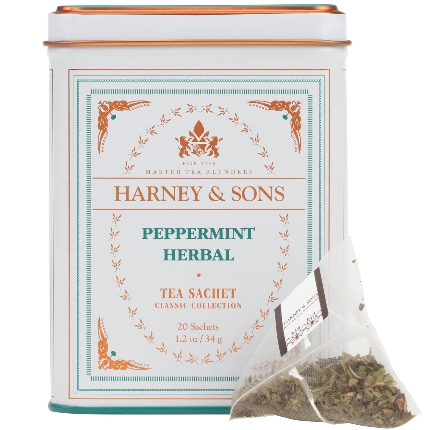 Harney and Sons Peppermint Tea, 20 Sachets 1.2 oz