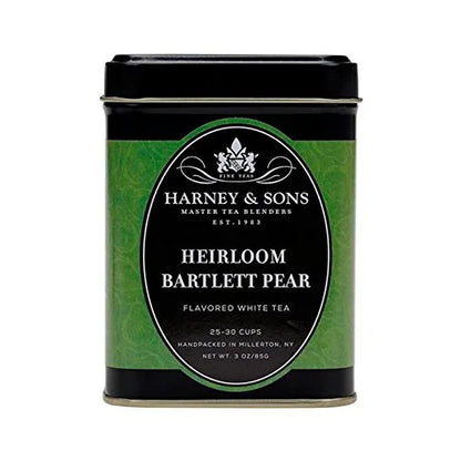Harney & Sons Heirloom Bartlett Pear White Tea Tin, 3 oz