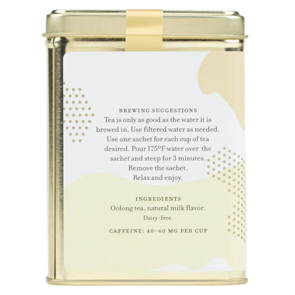 Harney & Sons Milky Oolong Tea, 20 Sachets in Tin