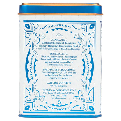 Harney & Sons Celebration Black Tea, 20 Sachets in Decorative Tin