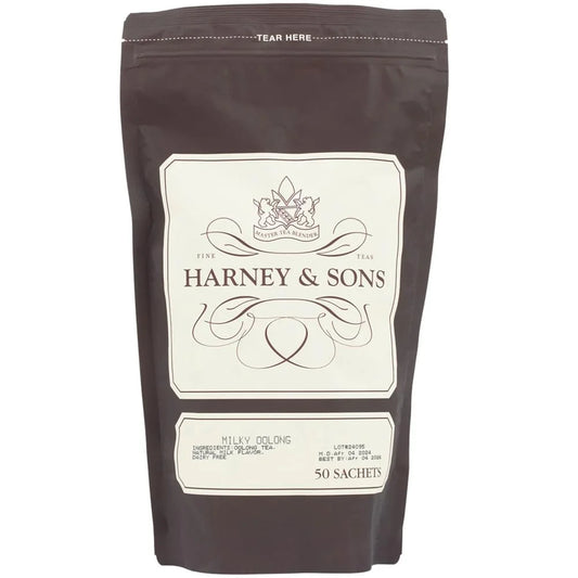 Harney & Sons Milky Oolong Tea Sachets, 50 Count