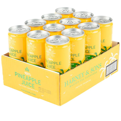 Harney & Sons Pineapple Juice, 12 Cans, 10.8 fl oz