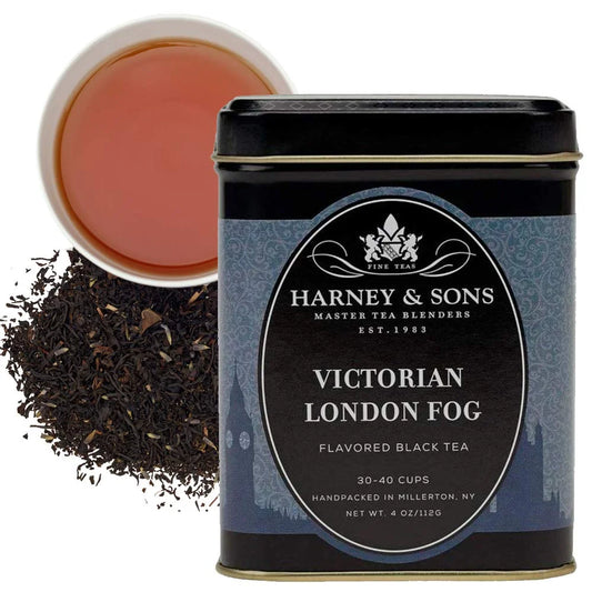 Harney & Sons Victorian London Fog Loose Leaf Tea Tin, 4 oz