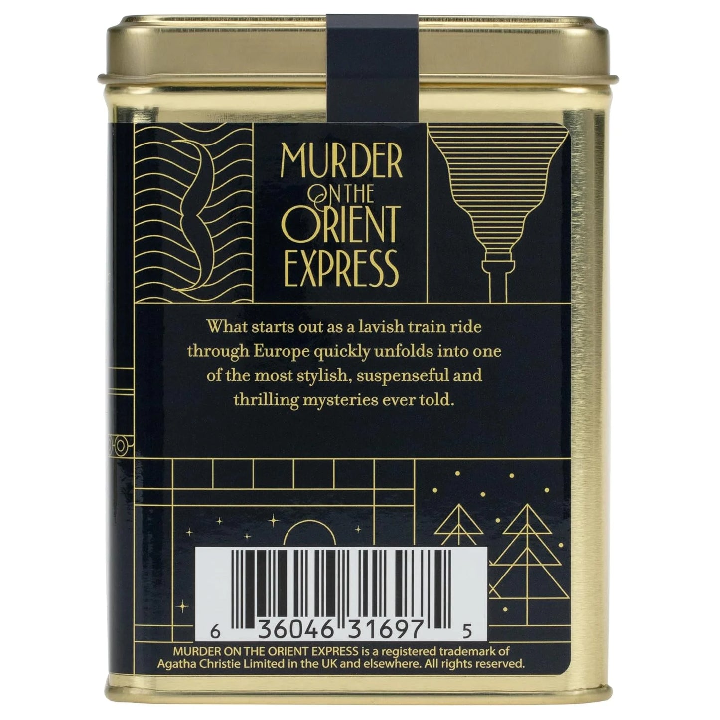 Harney & Sons Murder on the Orient Express Black Tea, 20 Sachets Tin