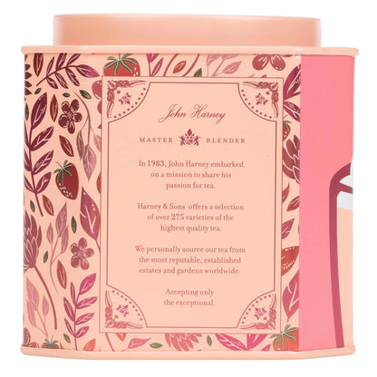 Harney & Sons Strawberry Milkshake Oolong Tea, 30 Sachets in Tin