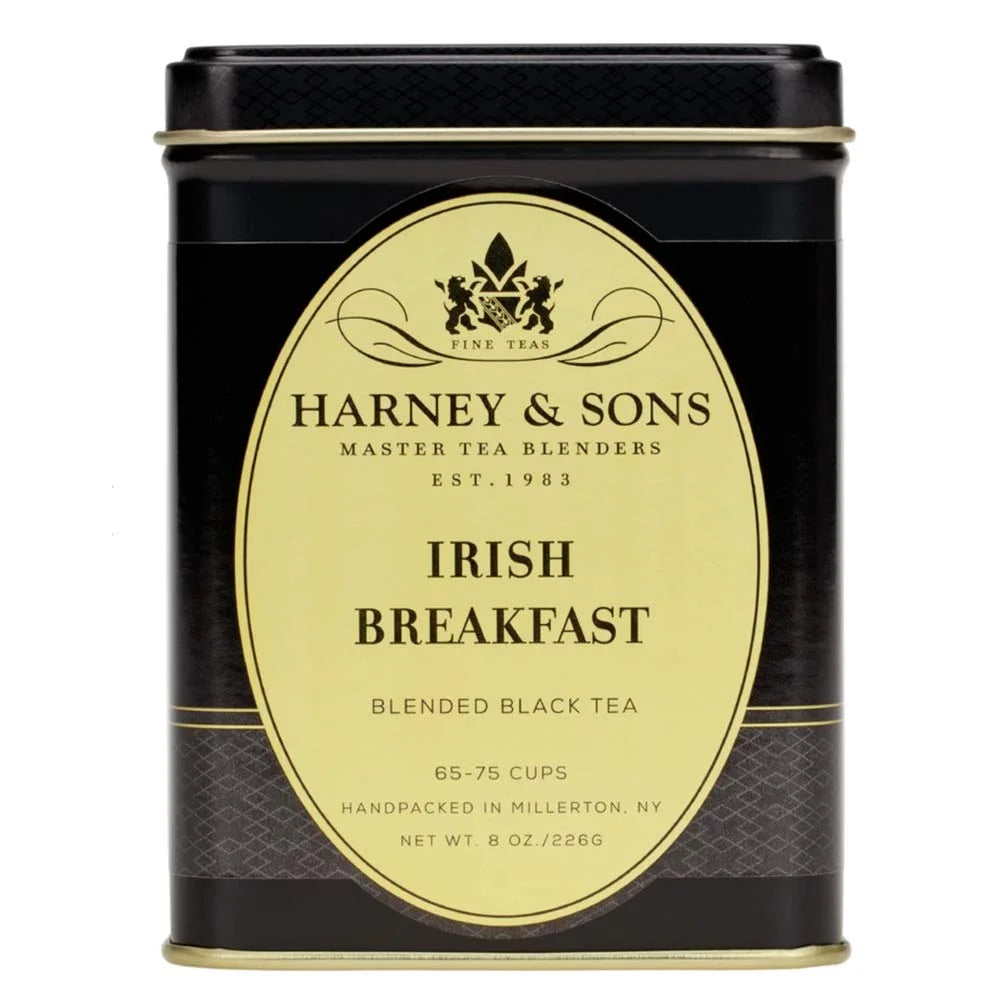 Harney & Sons Irish Breakfast Loose Leaf Black Tea Tin, 8 oz