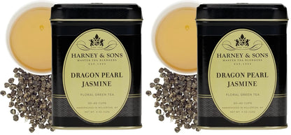 Dragon Pearl, Jasmine Tea, 4 oz (112 g), Harney & Sons (Pack of 2)