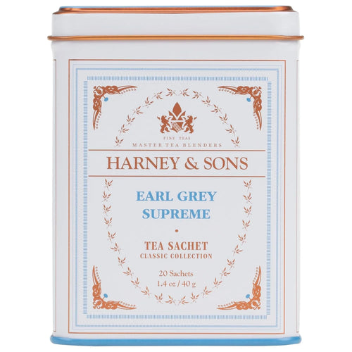 Harney & Sons Earl Grey Supreme, Black Tea, 20 Sachets