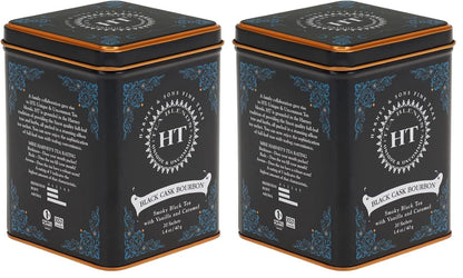Harney & Sons Black Cask Bourbon Tea, 20 Sachets of Smoky Black Tea with Light Caramel Flavors (Pack of 2)