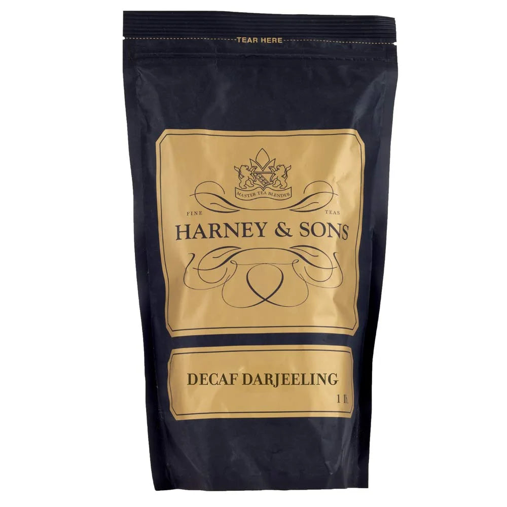 Harney & Sons Decaf Darjeeling Loose Leaf Black Tea, 16 oz