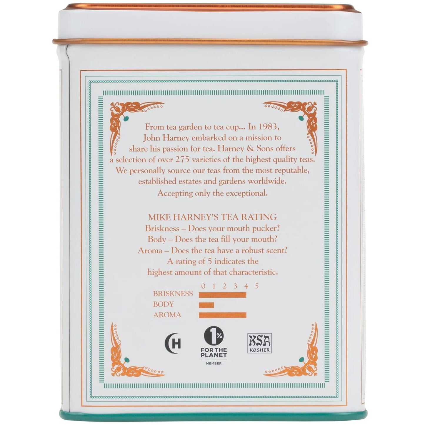 Harney and Sons Peppermint Tea, 20 Sachets 1.2 oz