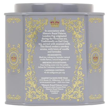 Harney & Sons Victorian London Fog Tea, 30 Sachets in Tin