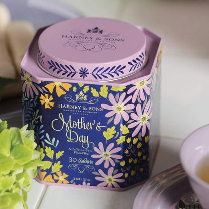Harney & Sons Mother's Day Tea, 30 Sachets in decorative tin