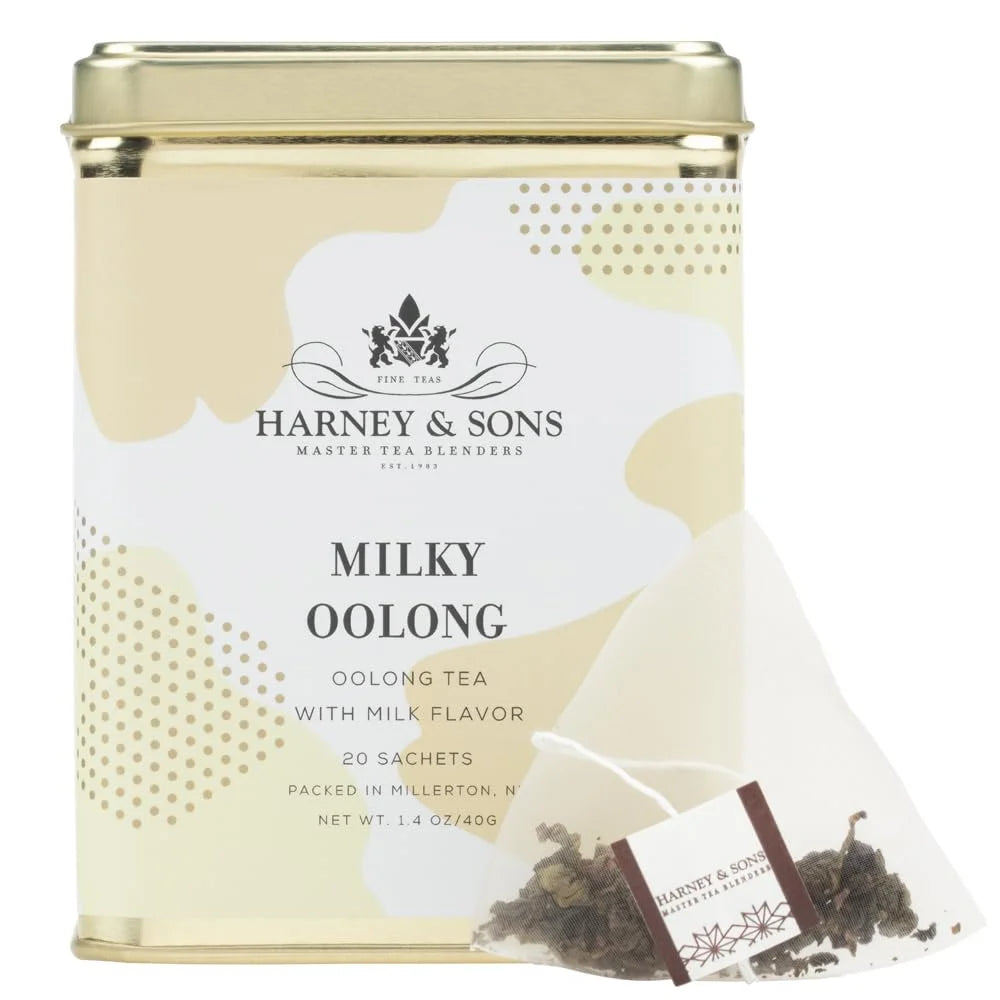Harney & Sons Milky Oolong Tea, 20 Sachets in Tin