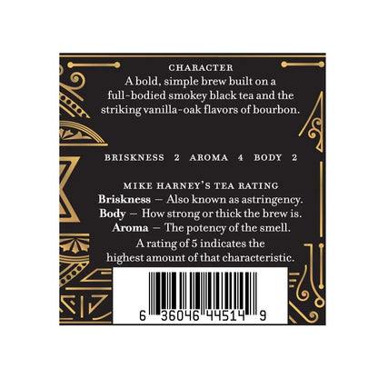 Harney & Sons Black Cask loose tea in tin, Bourbon, 4 Oz