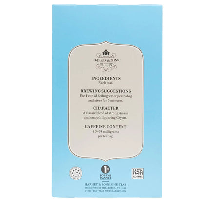 Harney & Sons Orange Pekoe Black Tea Bags, 20 Count