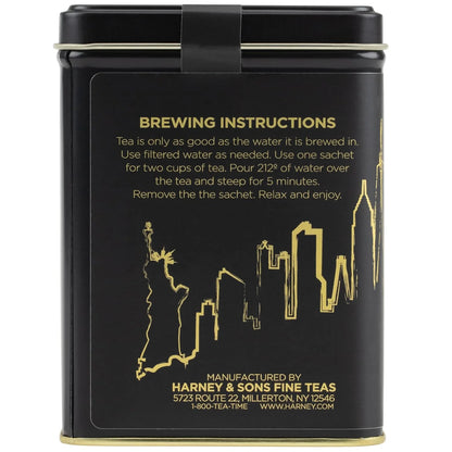 Harney & Sons New York Herbal Tea, 20 Sachets in Tin
