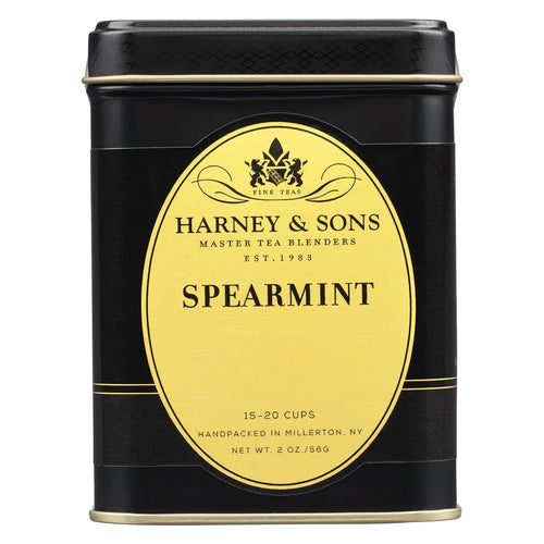 Harney & Sons Spearmint Herbal Tea, Loose Leaf Tin, 2 oz