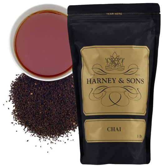 Harney & Sons Chai Loose Leaf Black Tea, 16 oz