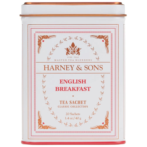 Harney & Sons Black Tea, English Breakfast, 20 Sachets
