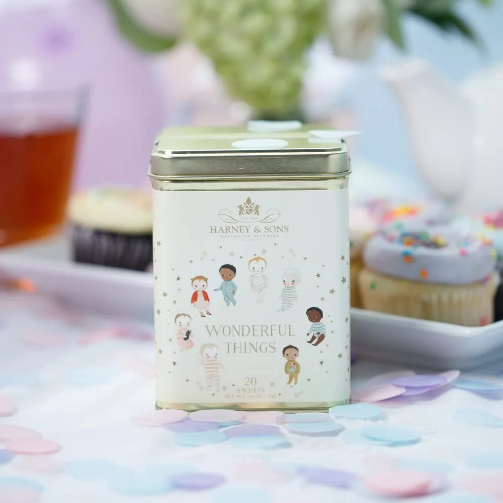 Harney & Sons Wonderful Things Blend, Mystery, 20 Sachets in Decorative Tin