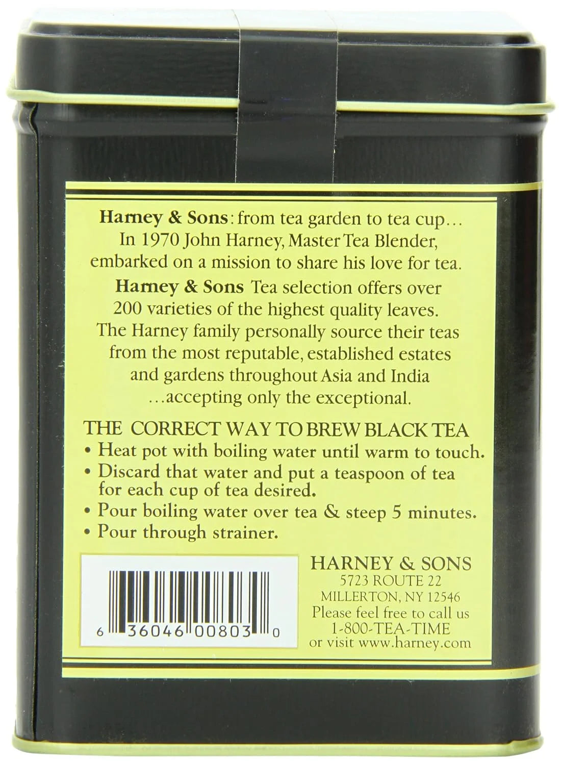 Harney & Sons Loose Leaf Black Tea, Darjeeling 8 Ounce