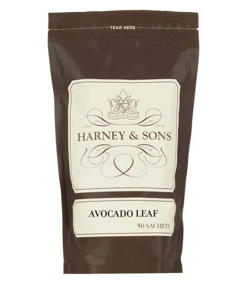 Harney & Sons Avocado Leaf Herbal Tea Sachets, 50 Count