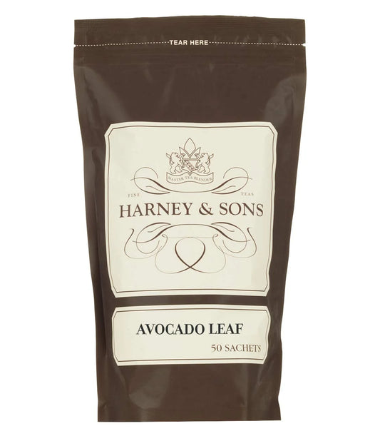 Harney & Sons Avocado Leaf Herbal Tea Sachets, 50 Count
