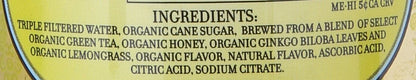 Harney & Sons Organic Green Iced Tea with Citrus & Ginkgo, 12 Bottles