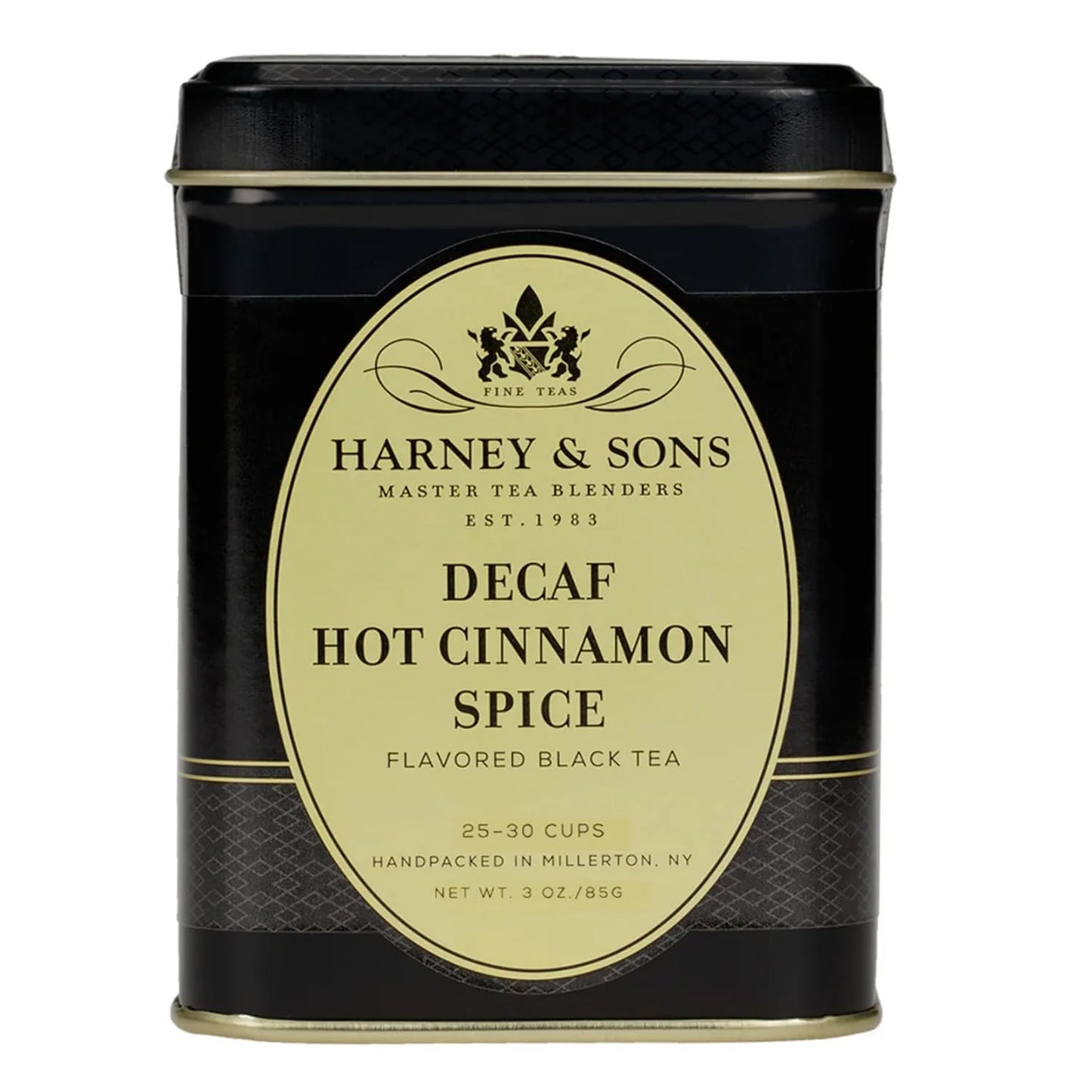 Harney & Sons Decaf Hot Cinnamon Spice Loose Leaf Tea Tin, 3 oz