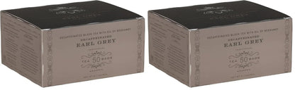 Harney & Sons Decaffeinated Earl Grey Tea bags,Black Tea with Bergamot,50 Count (Pack of 2)