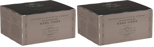 Harney & Sons Decaffeinated Earl Grey Tea bags,Black Tea with Bergamot,50 Count (Pack of 2)