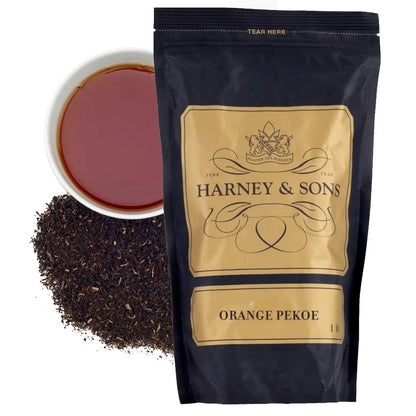 Harney & Sons Orange Pekoe Loose Leaf Black Tea, 16 oz