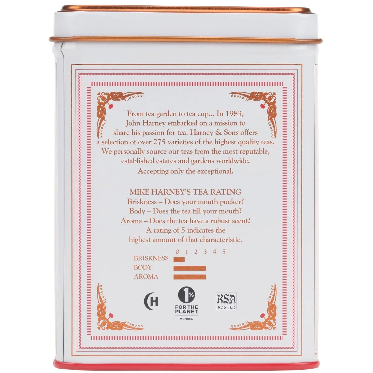 Harney & Sons Black Tea, English Breakfast, 20 Sachets