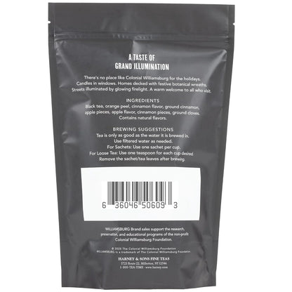 Harney & Sons Colonial Williamsburg Blend Tea, 50 Sachets