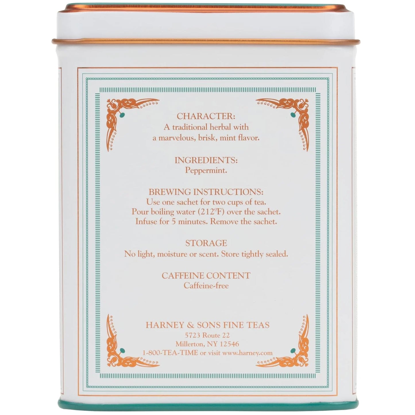 Harney and Sons Peppermint Tea, 20 Sachets 1.2 oz