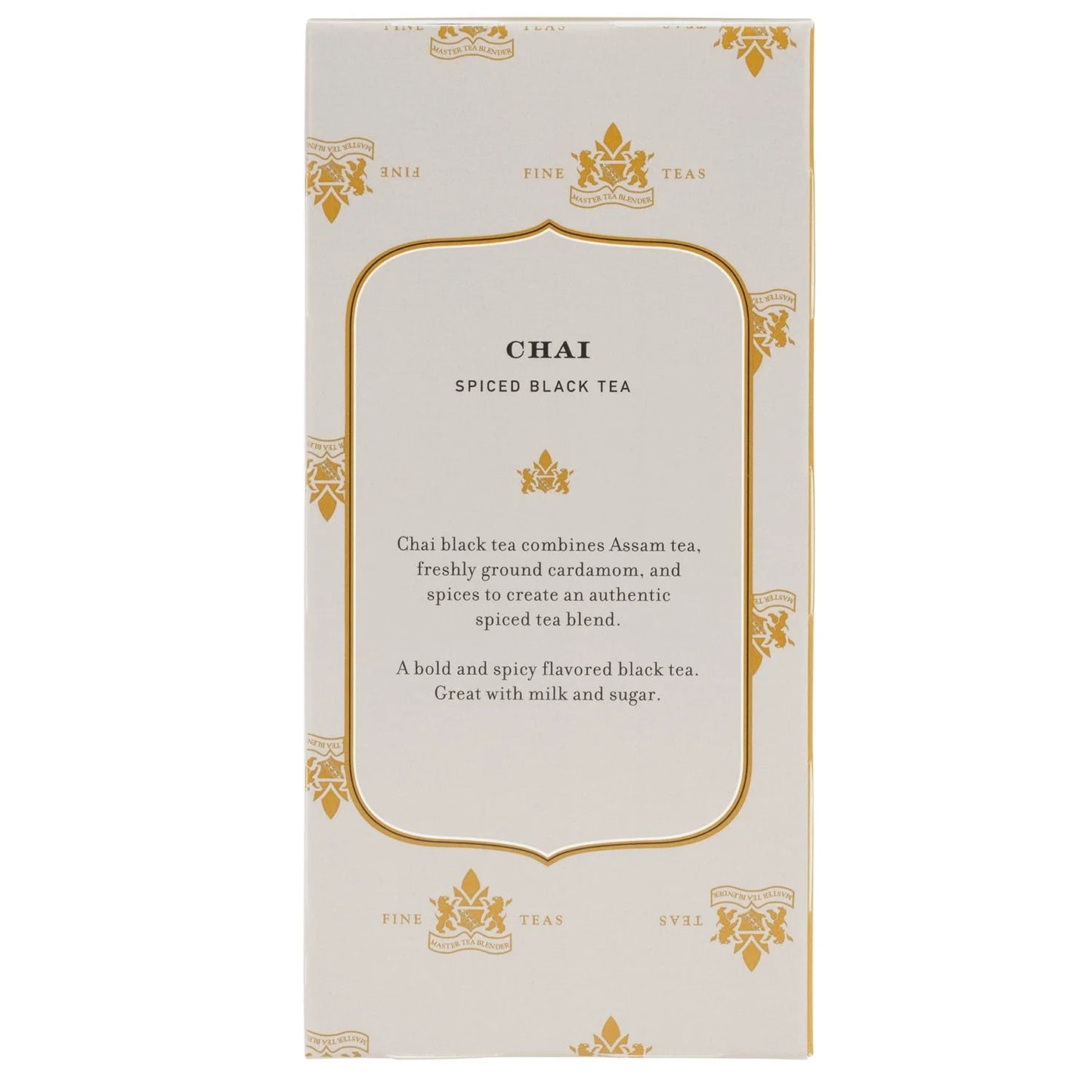 Harney & Sons Chai Black Tea Bags, 20 Count, Wrapped Tea Bags
