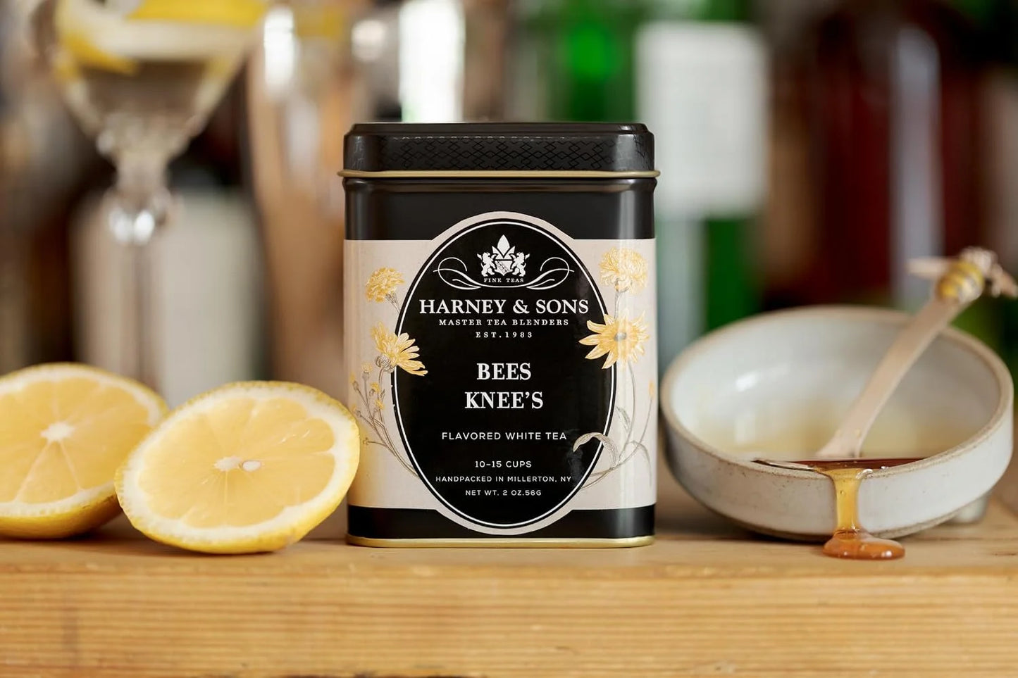 Harney & Sons Bee's Knees White Tea Loose Leaf Tin, 3 oz