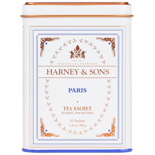 Harney & Sons Classic Paris Black Tea, 20 Sachets in Tin