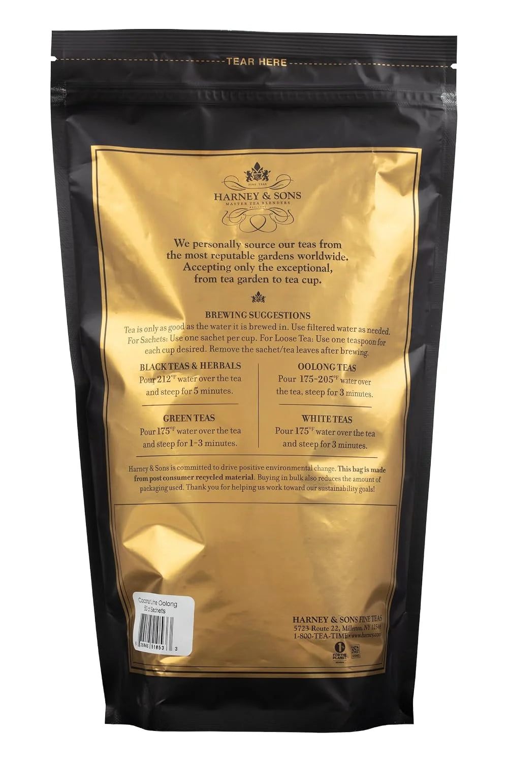 Harney & Sons Paris Tea, 50ct sachets
