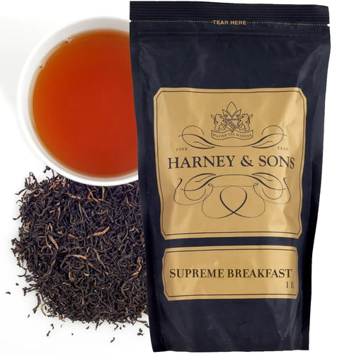 Harney & Sons Supreme Breakfast Loose Leaf Black Tea, 16 oz
